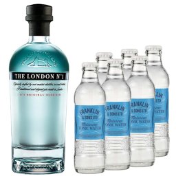 The London No1 Blue Gin Tonic Pack 1L