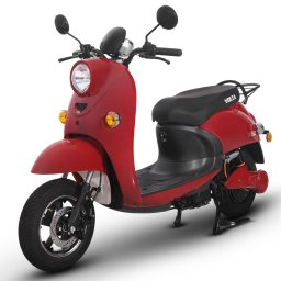 Scuter electric, 2000W, cu permis, Voltarom S2, autonomie pana la 60 km, visiniu