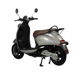 Scuter Electric, 2000W, Fara Permis, Voltarom S2 Premium, autonomie pana la 60 km, Argintiu