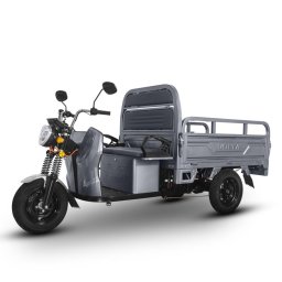 Triciclu Electric VT5, Tuk Tuk Voltarom Hercules, motor 3900W, 72V, 60 AH, viteza maxima 25 km pe ora, pana la 70km autonomie, Fara Permis, Gri