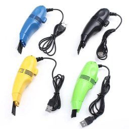 Mini aspirator, slot-uri USB, laptop, perie, 1 L, 14 x 4 x 4 cm,