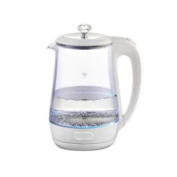 Fierbator Maestro MR-052-WHITE Electric glass kettle, white 1.7 L