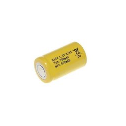 Acumulator industrial Ni-Cd diametru 17mm x h 28mm 0,7A NS2/3A700 Mexcell