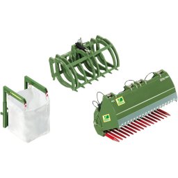 Wiking front loader tool set Bressel and Lade, model vehicle