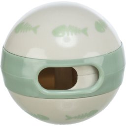 Trixie minge pentru surpriza cu model de peste, pentru pisici (Model de pește; Diametru: 6 cm)