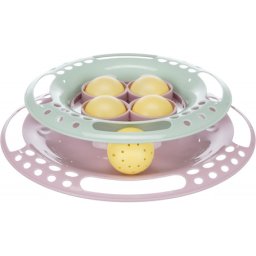 Trixie Junior Circuit cu mingi plastic pentru pisici (ø 24 cm)