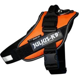 Ham Julius-K9 IDC Power portocaliu UV neon (Mărime: 2, 28-40 kg, 71-96 cm)
