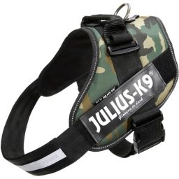Ham Julius-K9 IDC Power camuflaj (Mărime: Baby 1, 0.8-3 kg, 29-36 cm)