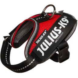 Ham Julius-K9 IDC powAIR roşu (Mărime: Baby 1, 0.8-3 kg, 29-36 cm)