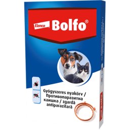 Bolfo zgardă antiparazitară pentru câini de talie mare (38 cm)