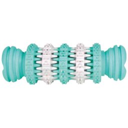 Trixie Denta Fun jucarie os din cauciuc cu aroma de menta (11 cm)