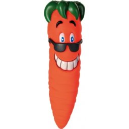 Trixie jucarie snack-morcov vinil pentru caini (20 cm)