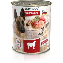 Bewi-Dog conservă bogată în carne pură de miel (24 x 800 g) 18.2 kg
