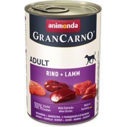 Animonda GranCarno adult conservă cu vită și miel (6 x 400 g)
