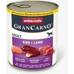 Animonda GranCarno adult conservă cu vită și miel (24 x 800 g) 19.2 kg
