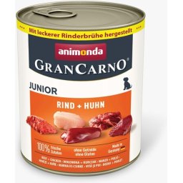 Animonda GranCarno Junior conservă cu vită și pui (6 x 800 g) 4.8 kg