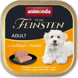 Animonda Vom Feinsten Adult tăviță cu pasăre și paste (22 x 150 g) 3.3 kg
