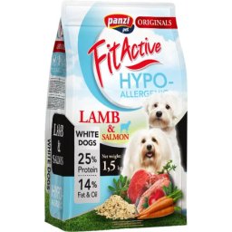 FitActive WhiteDogs Lamb & Fish with Apple & Rice 1.5 kg