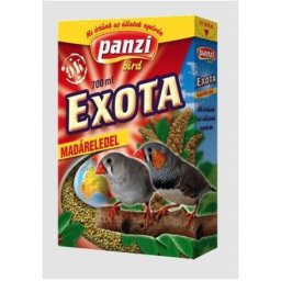 Panzi hrană completă la cutie pentru păsări exotice 500 g