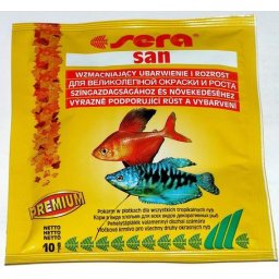 Sera San hrană pentru intensificarea culorii pentru peștii ornamentali 10 g