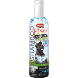 FitActive Black Dog șampon pentru câini cu părul negru 200 ml