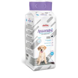 AssorbiPiu covorașe absorbante pentru câini cu cărbune activ – 60x60 (40 buc)