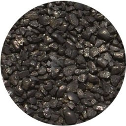 Pietricele decor acvariu negru (3-5 mm) 5 kg