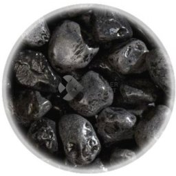 Pietricele negre rotunjite pentru decorarea acvariului (5-15 cm) 2.5 kg