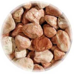 Pietricele zmeurii rotunjite pentru decorarea acvariului (5-15 cm) 2.5 kg