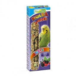 Nestor baton dublu cu fructe de pădure pentru papagali pitici 85 g