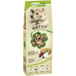 Hrană Nestor pentru hamsteri cu semințe de amarant și fulgi de porumb 700 ml