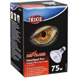 Trixie Reptiland HeatSpot Pro cu halogen pentru încălzire în terariu (ø 81 × 108 mm, 75 W)