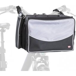 Trixie Dog Front Box - Geantă de transport pentru ghidonul bicicletei (41 x 26 x 26 cm | Greutate max. suportată: 7 kg)