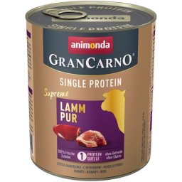 Animonda Grancarno Single Protein conservă cu miel (6 x 800 g) 4800 g