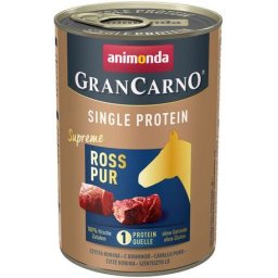 Animonda Grancarno Single Protein conservă cu carne de cal (6 x 400 g) 2400 g