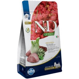 N&D Dog Grain Free Quinoa Digestion Lamb Mini - Pentru probleme digestive - 800 g