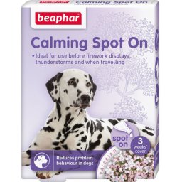Beaphar No Stress / Calming Spot On pentru câini (3 x 0.7 ml)