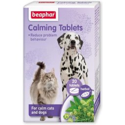 Beaphar Calming Tablets - Tablete de calmare pe bază de plante pentru câini și pisici