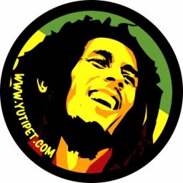Yutipet - Etichete grafice pentru hamurile Yutipet RnD, mărimea XXS-S2 (Bob Marley)