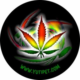Yutipet - Etichete grafice pentru hamurile Yutipet RnD, mărimea XXS-S2 (Cannabis)
