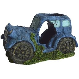 Happet epavă masină, decor acvariu (20 cm)