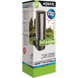 AquaEl ASAP - Filtru intern 700 (6.8 W | 650 l/h | Volum recomandat: 150-250 l | 24.5 x 9 x 6 cm)