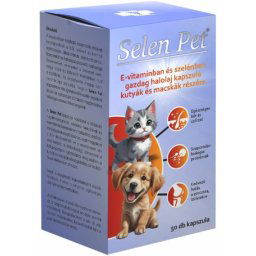 Selen Pet supliment alimentar capsule pentru câini și pisici (120 buc)