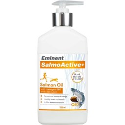 Eminent SalmoActive+ cu ulei de somon, coenzima Q10 și ulei de cocos 500 ml
