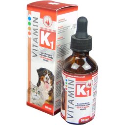 K1 vitamin pentru câini și pisici 50 ml
