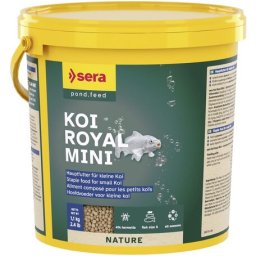 Sera Koi Royal Mini - Hrana pesti iaz granule 3.8 l