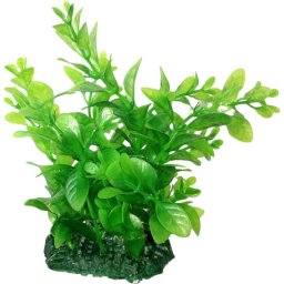 Plantă artificială pentru acvariu cu frunze realiste 15 cm