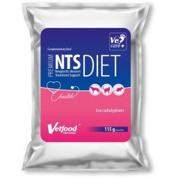 VetFood Premium NTS Diet - Supliment terapeutic în bolile neoplazice la câini, pisici și mamifere mici 115 g