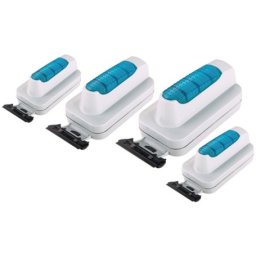 Sobo SB-BMAX răzuitoare de alge magnetică, flotantă (L | 105 x 60 mm | Pentru sticlă cu grosime de max. 12 mm | Cu lamă detașabilă)