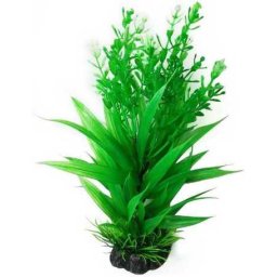 Plantă artificială de acvariu, alge marine alături de alte plante verzi 20 cm